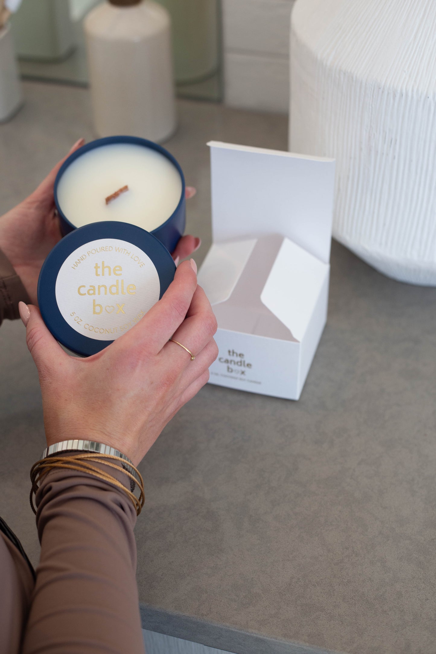 Tobacco & Saffron 5 oz Candle