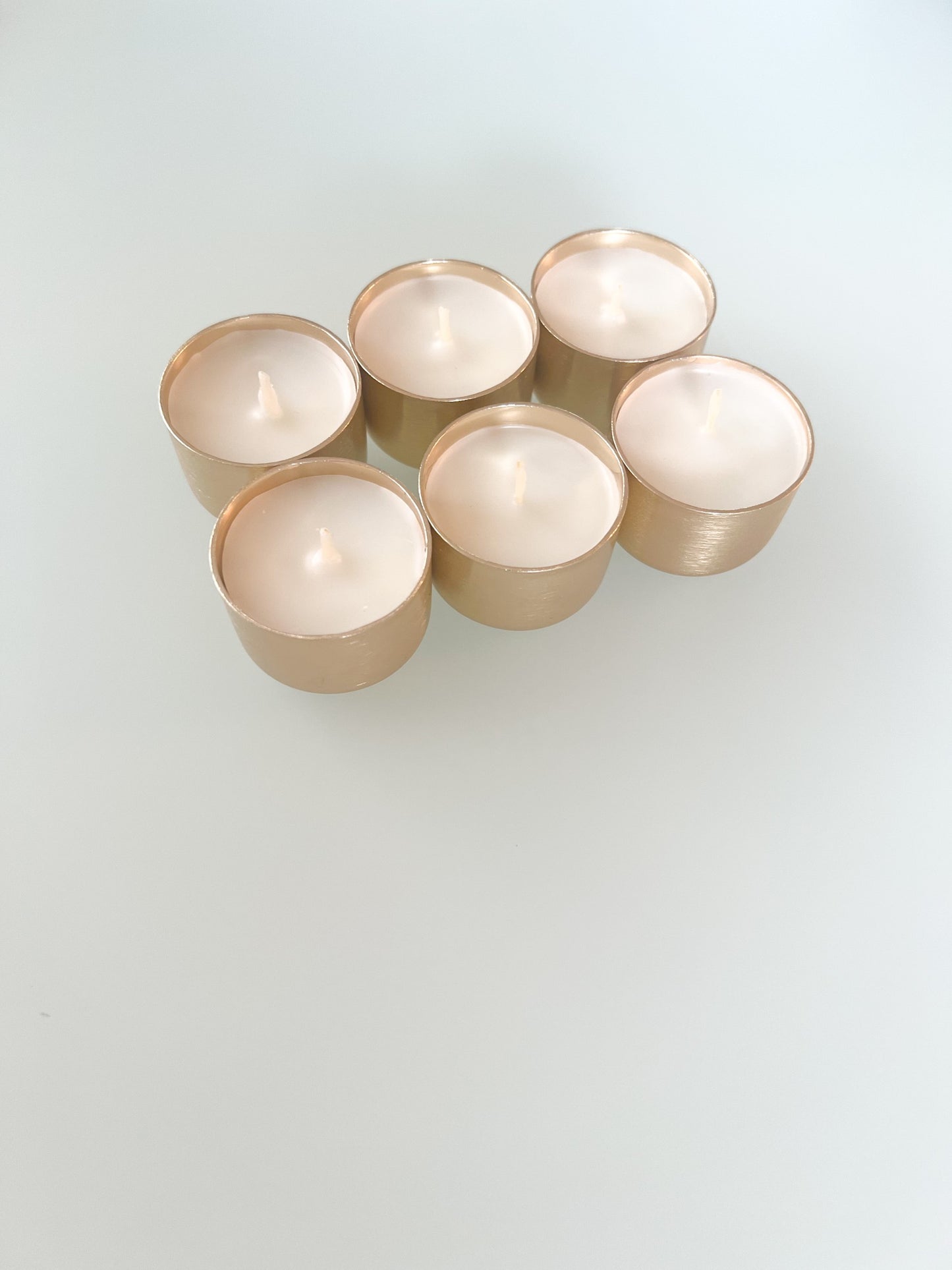 6 - 0.06 oz unscented Tealights